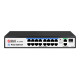 E-Link EL-216PS 16-Port PoE Switch 2 Uplink Gigabit with 1 SFP Port 1.25GB