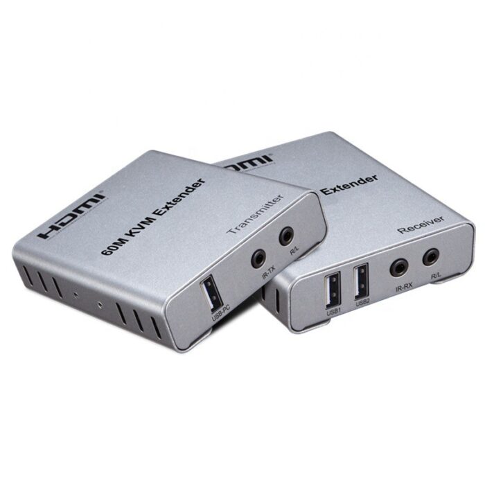 60m-HDMI-USB-Kvm-Extender-with-IR