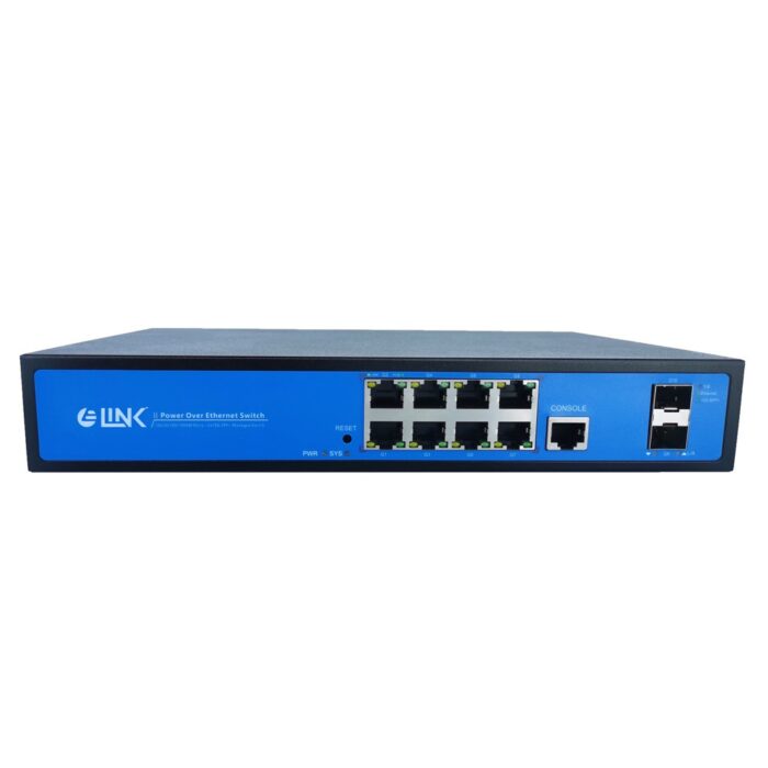 E-LINK EL-308MG 8 Port Managed POE Switch